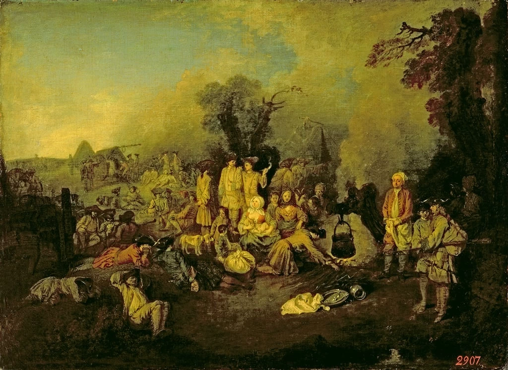 Accampamento zingaro - Pushkin Museum, Moscow